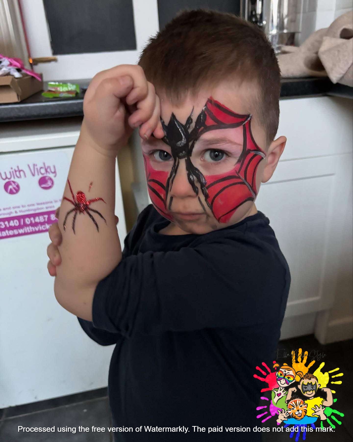 Glitter Tattoos - Super Hero 1
