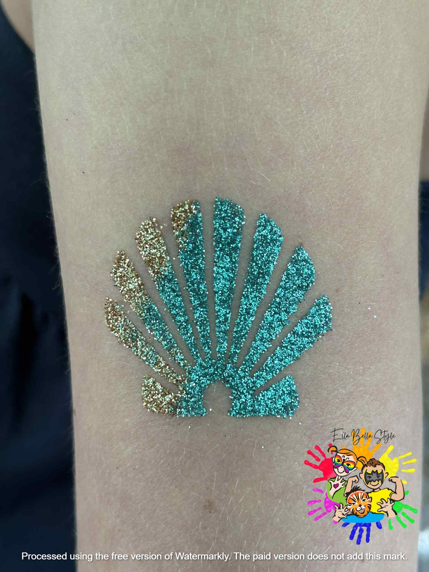Glitter Tattoos - Mermaid 5