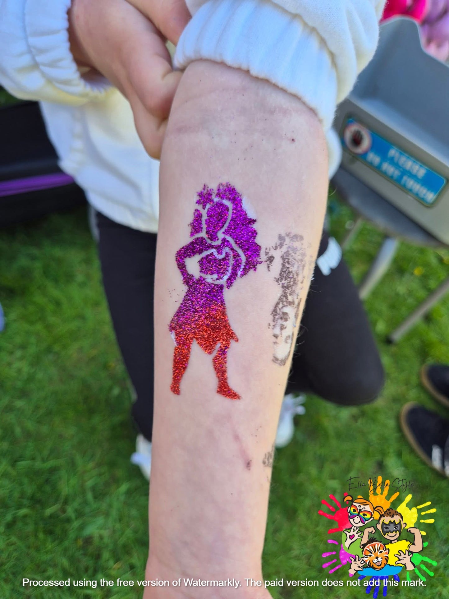 Glitter Tattoos - Princess 6