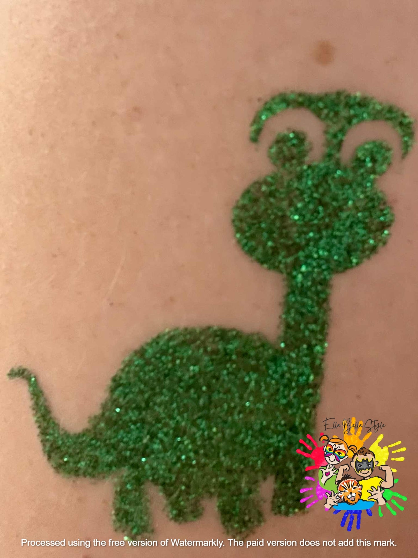 Glitter Tattoos - Dinosaur 6