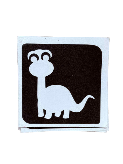 Glitter Tattoos - Dinosaur 6