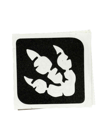 Glitter Tattoos - Dinosaur 3