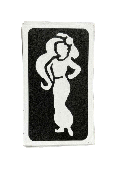 Glitter Tattoos - Princess 5