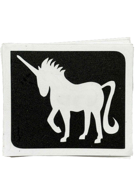 Glitter Tattoos - Unicorn 8