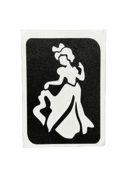 Glitter Tattoos - Princess 3